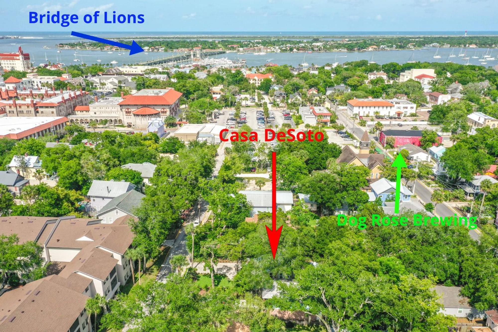 Villa Casa Desoto - Luxury Downtown Oasis St. Augustine Exterior foto